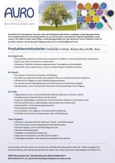 Produktionsmitarbeiter (m/w/d)