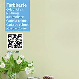 Farbkarte Vollton- und Abtönfarbe für Wandfarben