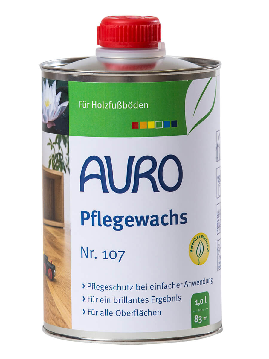 AURO Pflegewachs Fußbodenwachs Naturfarben
