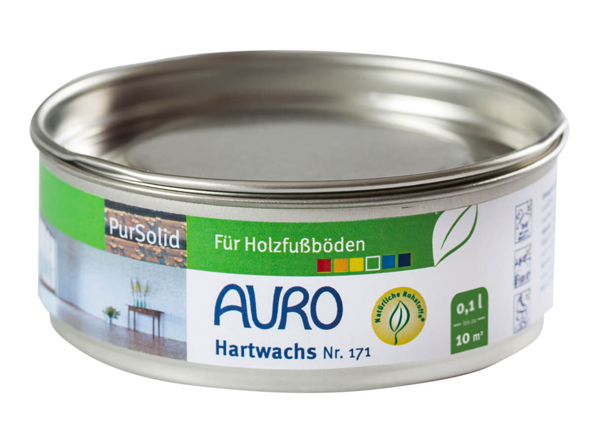 AURO Hartwachs Fußbodenwachs Naturfarben
