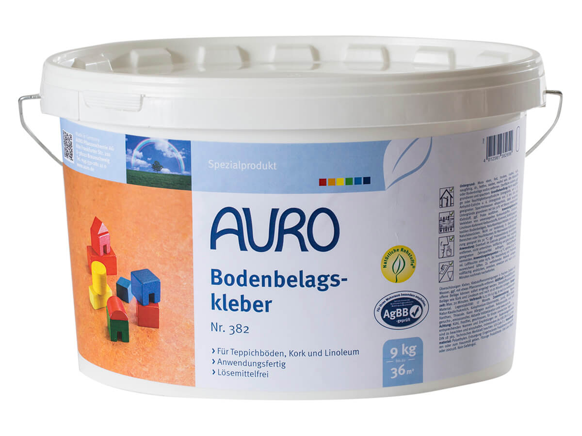 AURO Bodenbelagskleber Fußbodenkleber Linoleumkleber Korkkleber Teppichkleber Naturfarben