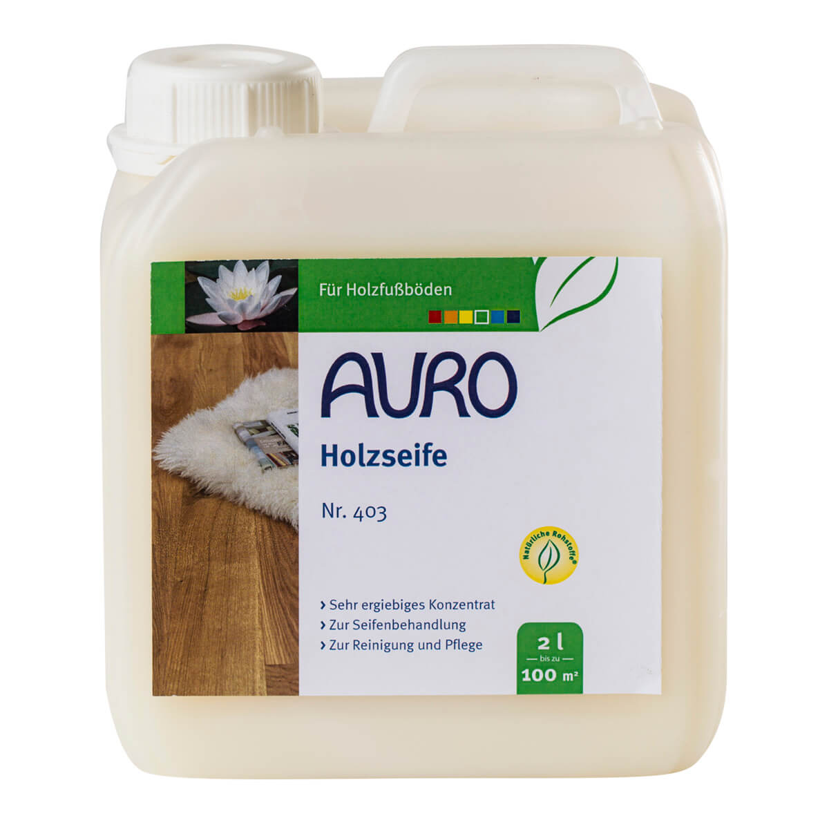 AURO Fußboden Holzseife Naturfarben